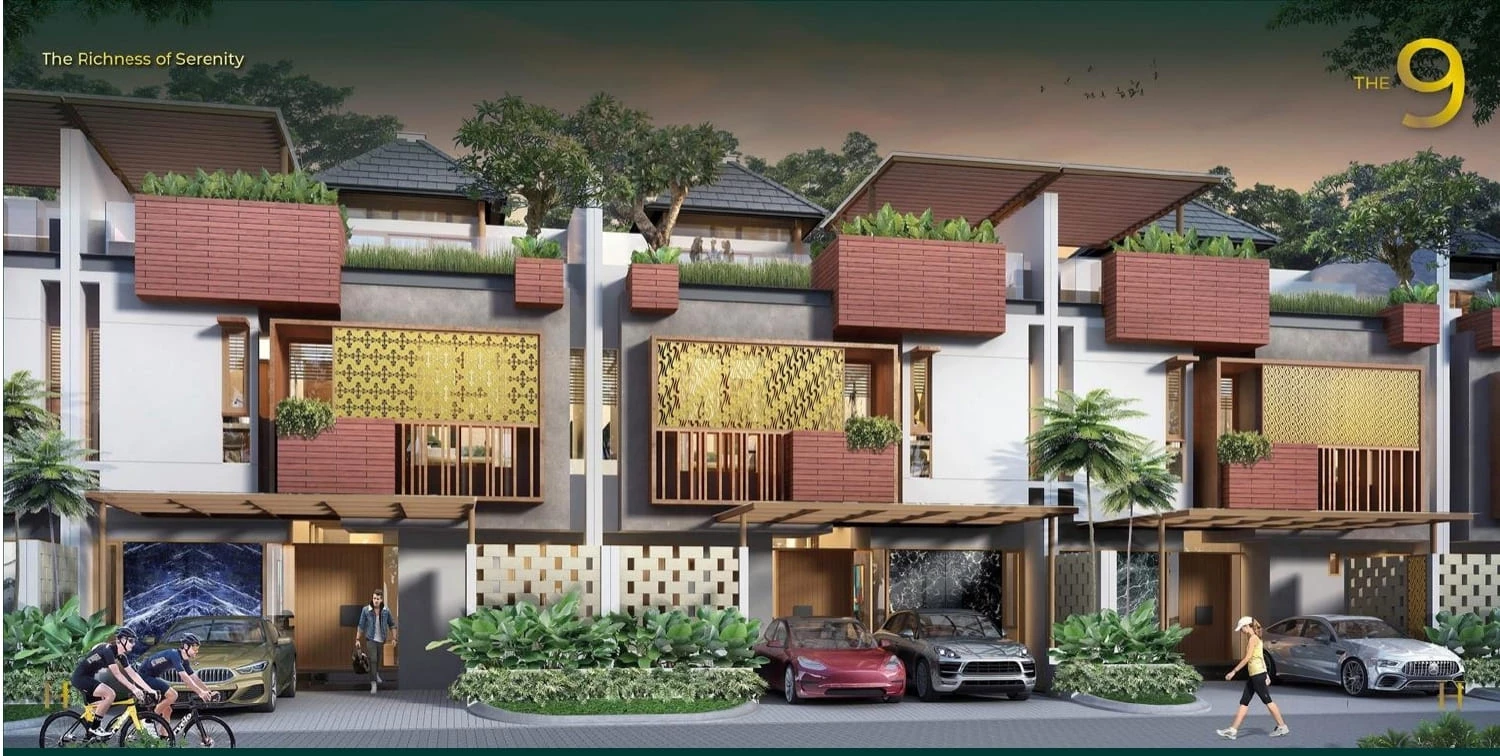 Tampak Depan Tipe 9 Heritage Residence Puri 11
